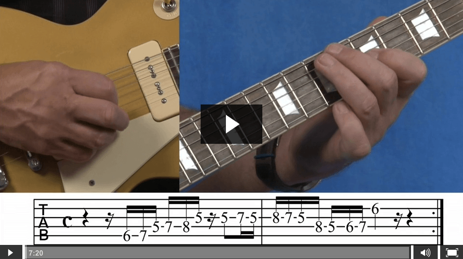 Playing Over a Chord Change Guitar Compass