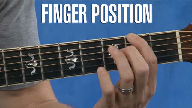 Beginner Finger Position for Guitar